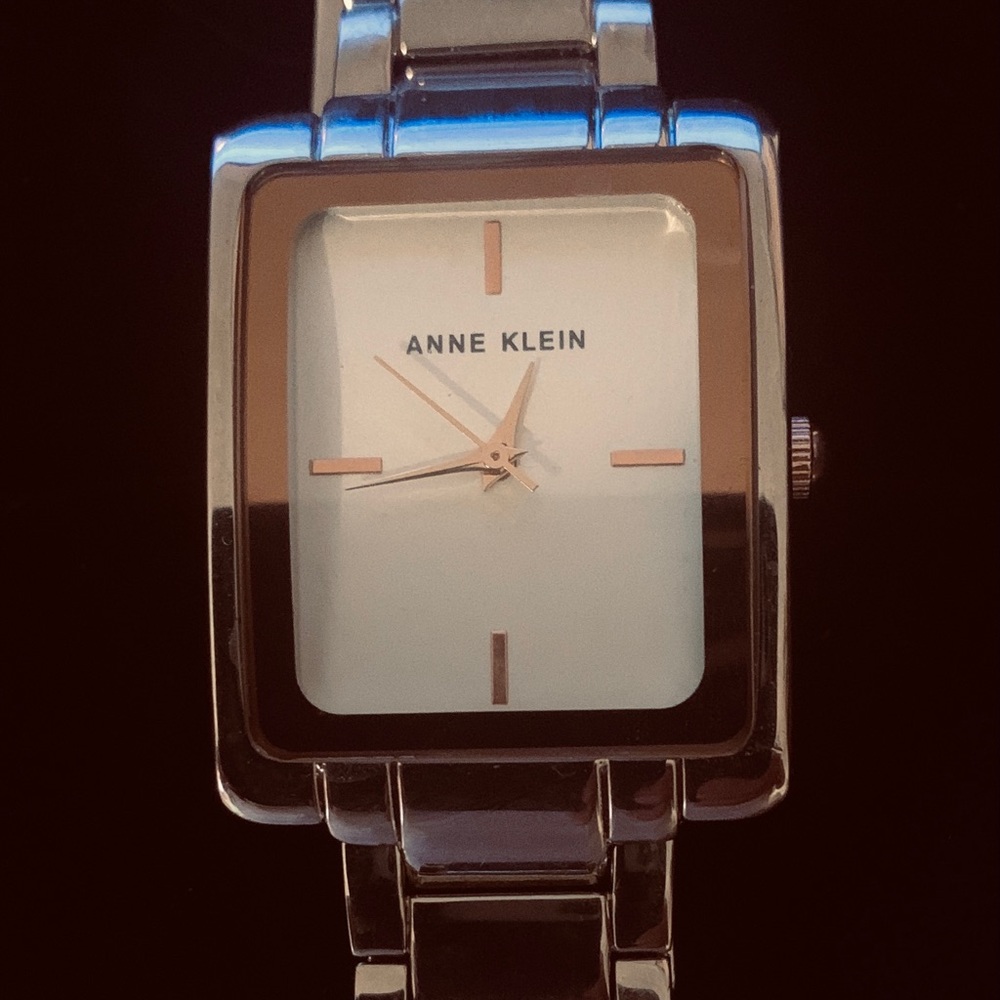 Anne Klein two-toned watch